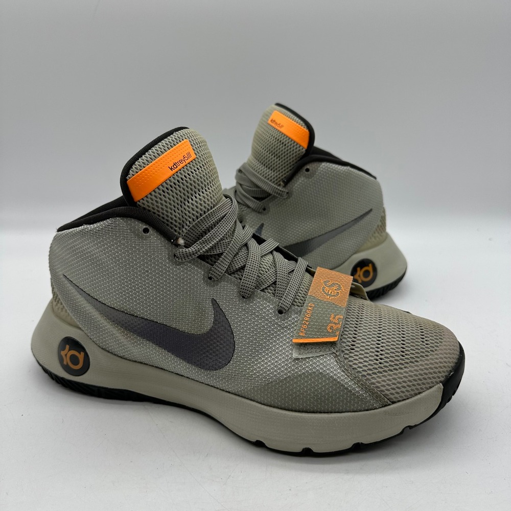 Nike 749377-002 Mens‎ Size 9 KD Trey 5 III Orange Strap Gray Basketball Shoes